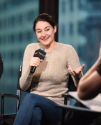 NEW YORK, NY - MARCH 14: Shailene Woodley speaks at the AOL Build Speaker Series "Allegiant" at AOL Studios In New York on March 14, 2016 in New York City. (Photo by Dave Kotinsky/Getty Images)
