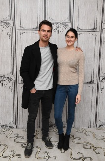NEW YORK, NY - MARCH 14: Shailene Woodley and Theo James attend AOL Build Speaker Series "Allegiant" at AOL Studios In New York on March 14, 2016 in New York City. (Photo by Dave Kotinsky/Getty Images)